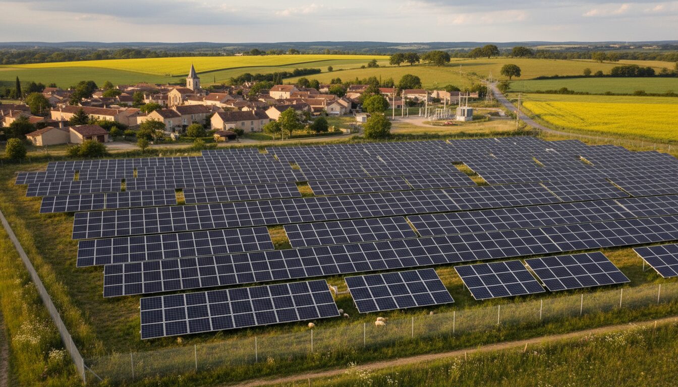 découvrez comment un projet de centrale solaire au sol suscite des débats et divise la communauté du village de monblanc entre soutien à l'énergie renouvelable et préservation du cadre de vie.