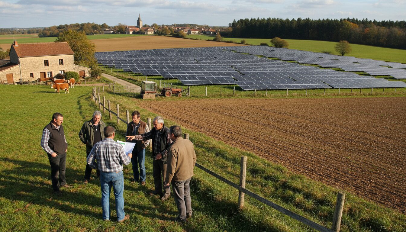 en haute-vienne, les agriculteurs partagent leurs préoccupations concernant un projet ambitieux de parc solaire, mettant en lumière les enjeux environnementaux et économiques locaux.