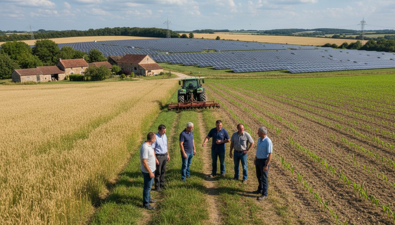 en haute-vienne, les agriculteurs manifestent leurs préoccupations concernant un projet ambitieux de parc solaire, soulevant des enjeux environnementaux et économiques locaux.