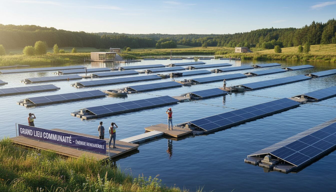 découvrez comment la communauté de grand lieu s'engage dans un projet innovant de centrale solaire flottante pour promouvoir les énergies renouvelables et préserver l'environnement.