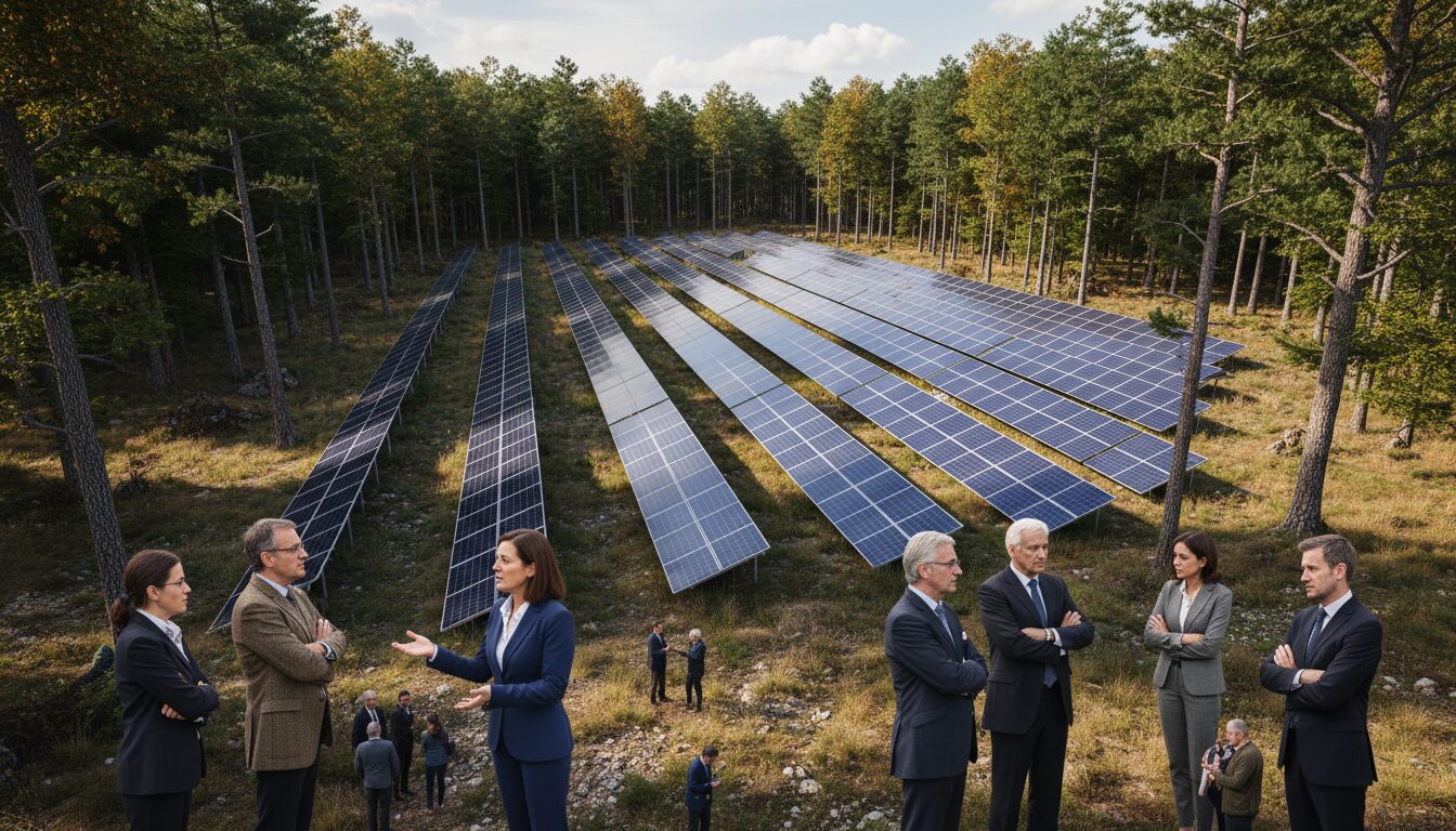 municipales 2026 : découvrez le projet controversé du parc photovoltaïque du bois de janiol qui divise les candidats et suscite de vifs débats.