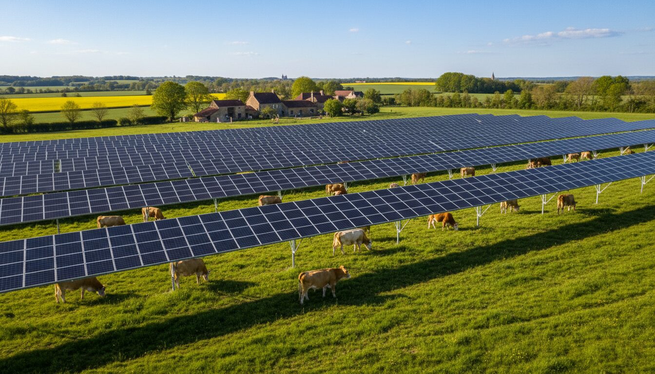 à rostrenen, l'installation de panneaux solaires sur des terres agricoles suscite un débat intense, mêlant enjeux environnementaux et intérêts agricoles locaux.