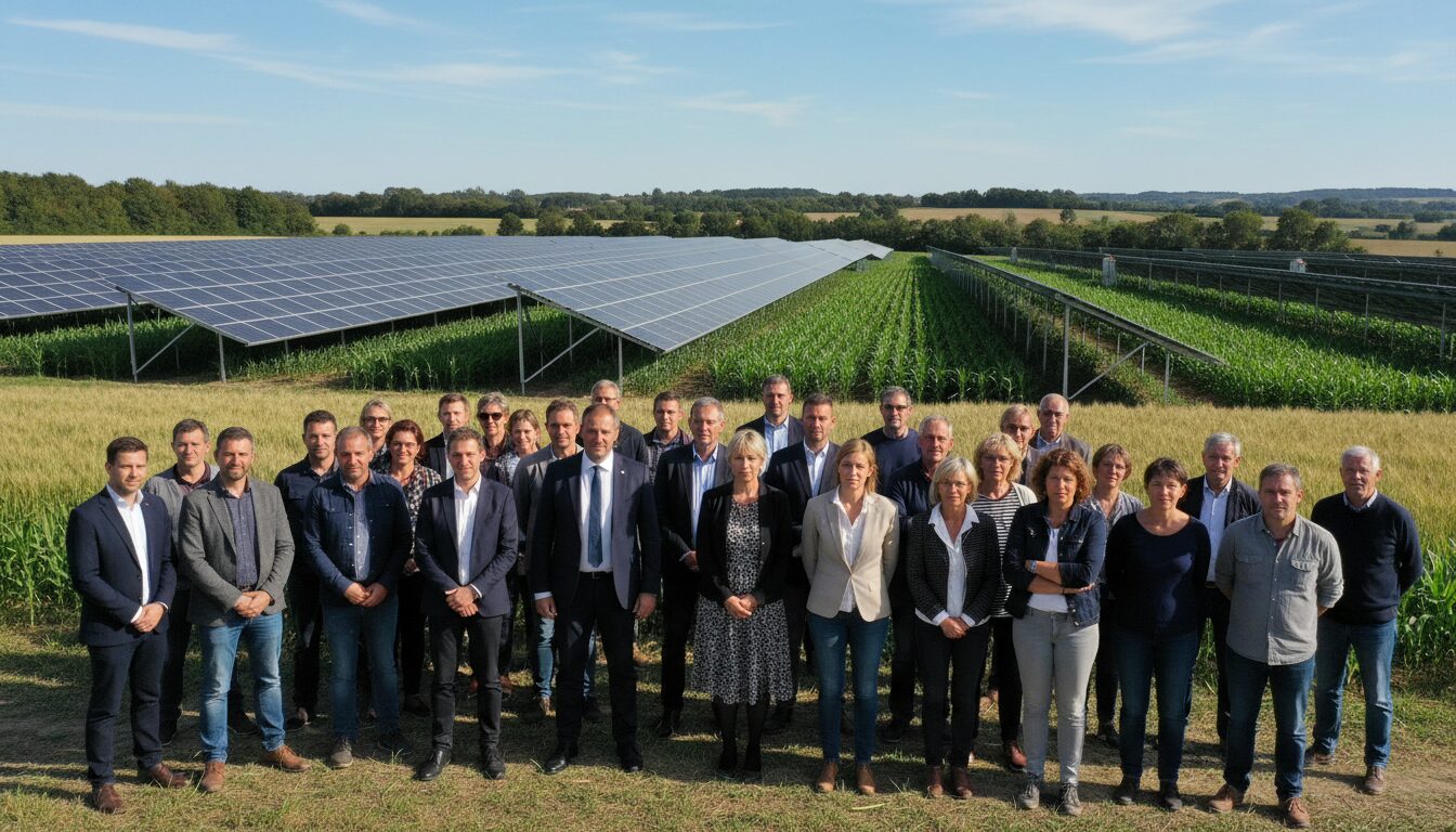 les maires et résidents de la marne unissent leurs forces pour s'opposer à un projet agrivoltaïque controversé, préoccupés par les impacts environnementaux et sociaux.