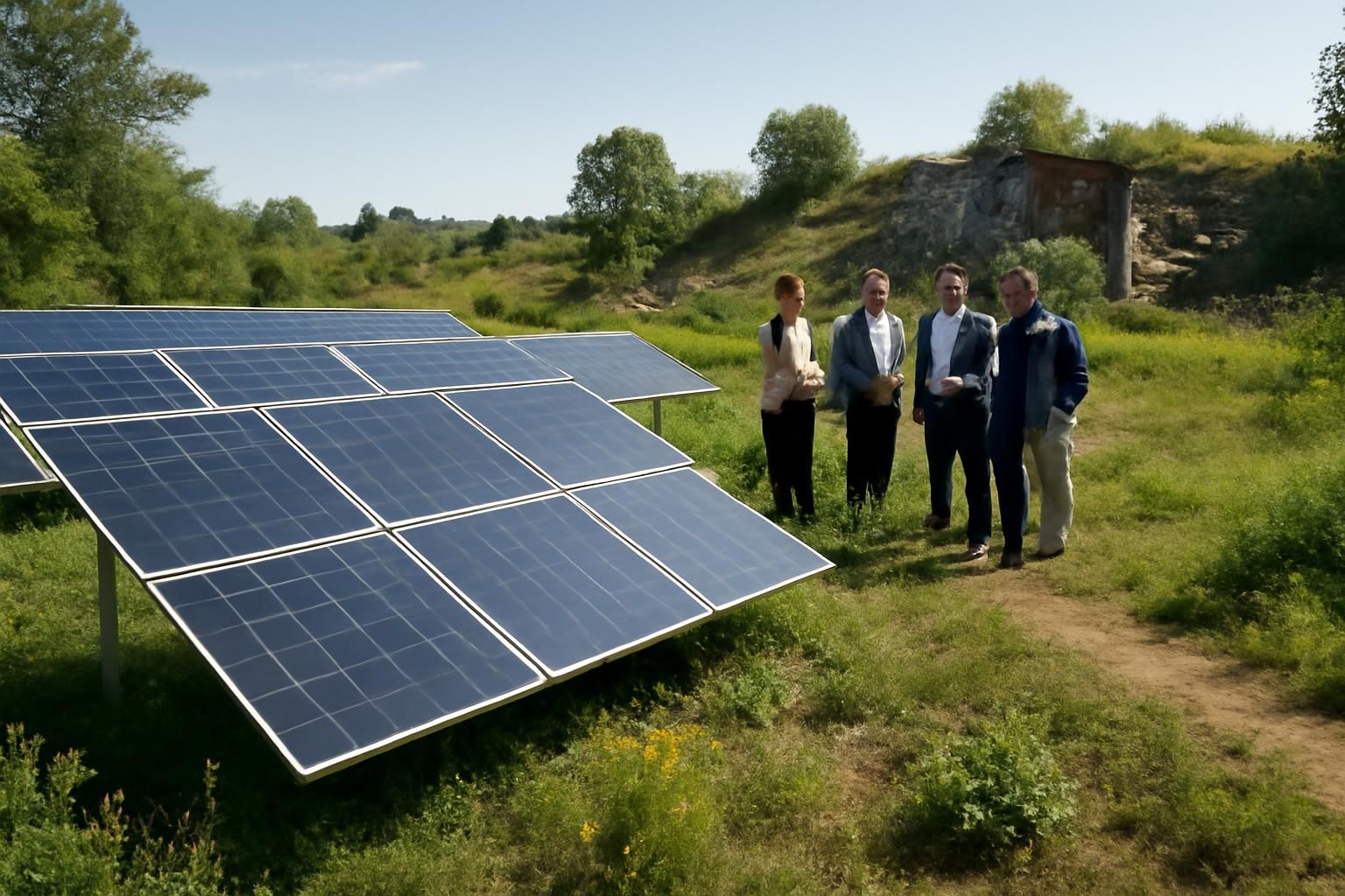 le conseil valide le projet de création d’un parc photovoltaïque sur l’ancienne décharge des fougerouses à balzac, une initiative pour produire de l’énergie renouvelable et valoriser ce site.