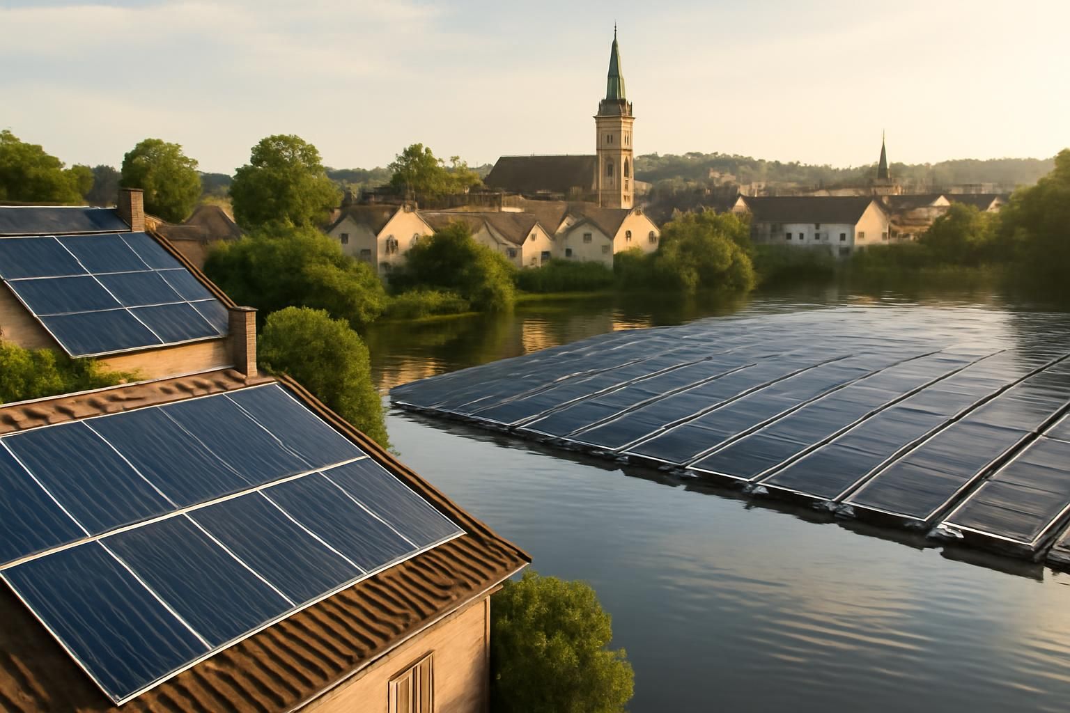 découvrez comment les communes innovent face à la hausse des prix de l'énergie en déployant des solutions durables, des panneaux solaires aux centrales flottantes, pour un avenir énergétique plus économique et écologique.