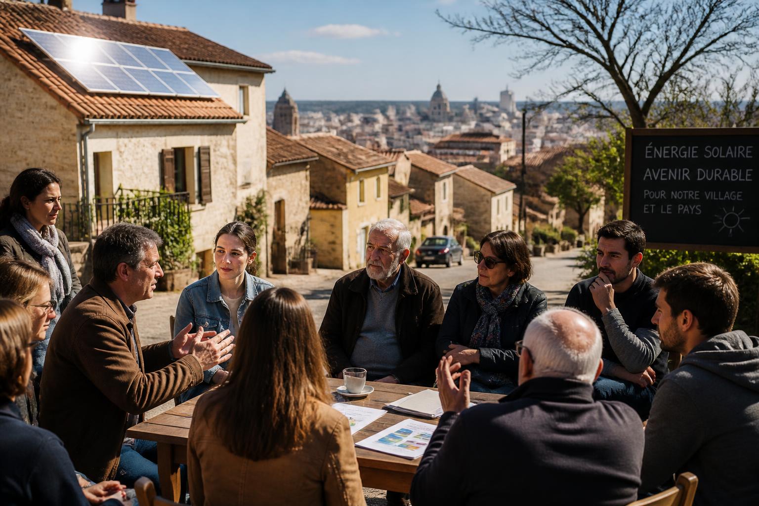 découvrez comment le débat local sur l'énergie solaire influence des décisions et politiques aux répercussions nationales majeures.