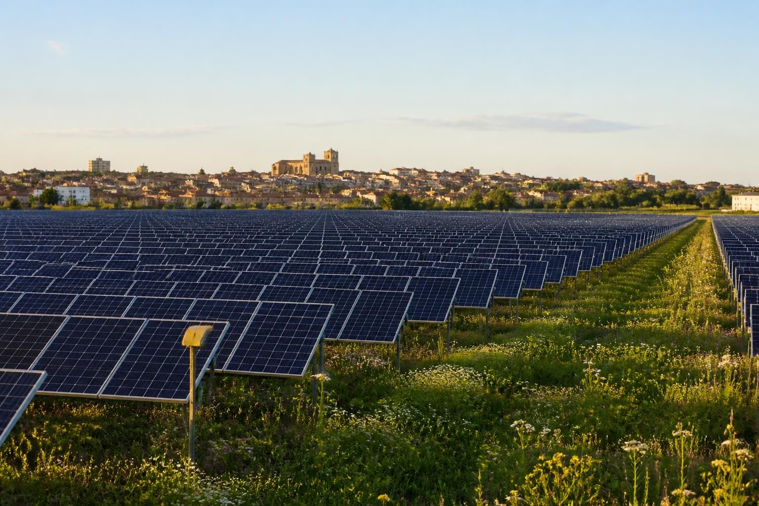 découvrez comment narbonne transforme son horizon avec une mer de panneaux solaires, apportant énergie propre et lumière durable à chaque foyer de la ville.