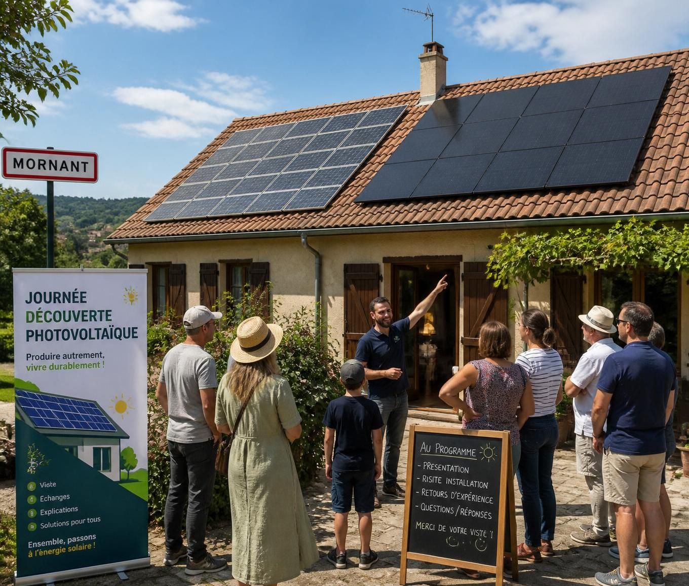 découvrez comment une journée dédiée à l'exploration photovoltaïque à mornant a captivé et éclairé la curiosité des visiteurs, plongeant au cœur des énergies renouvelables.