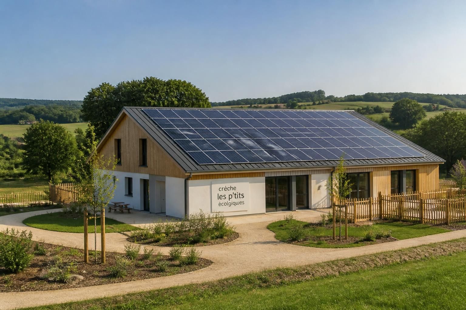 découvrez une crèche innovante qui intègre les dernières technologies pour participer activement à la révolution énergétique au cœur de notre société.