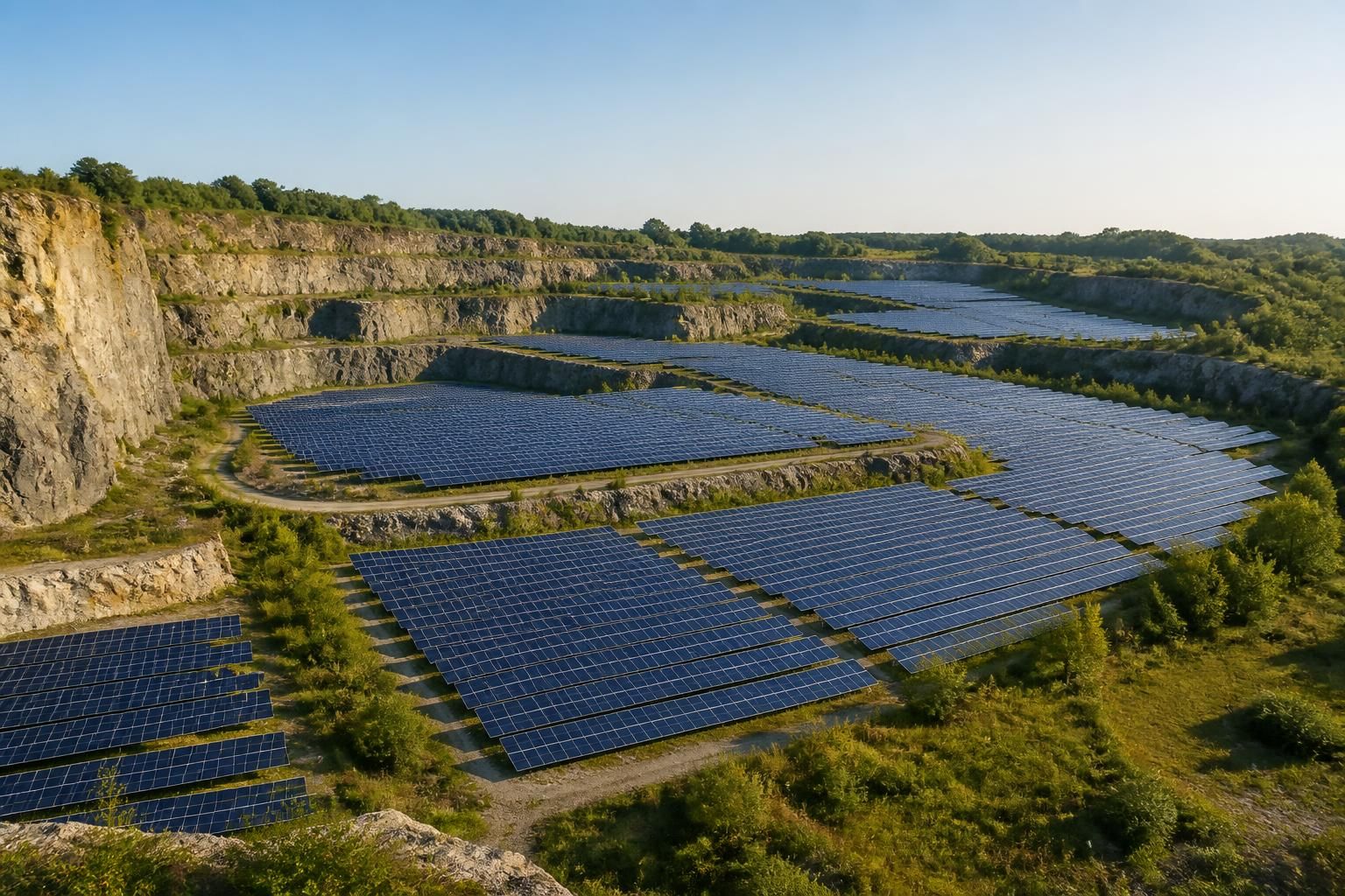 découvrez la nouvelle centrale solaire de janzé avec ses 6 000 panneaux photovoltaïques installés sur une ancienne carrière, une étape clé vers l'énergie renouvelable locale.