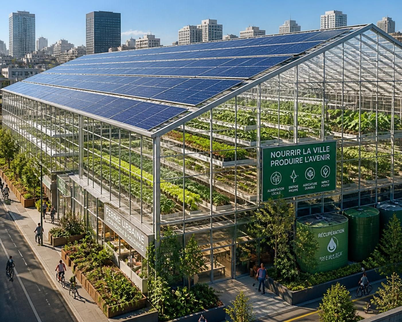 découvrez comment cette immense serre produit électricité et légumes frais toute l'année sans dépenser un centime, grâce à une innovation durable et économique.