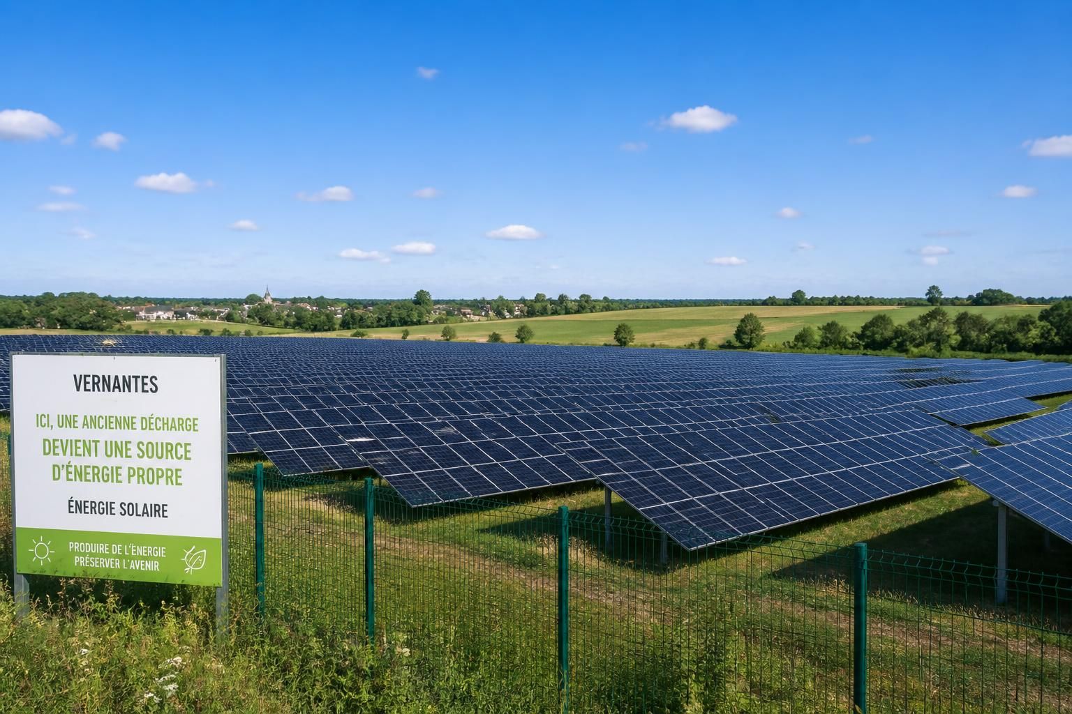 découvrez l'étude en cours pour un projet solaire innovant sur l'ancienne décharge municipale de vernantes, alliant écologie et valorisation des espaces délaissés.