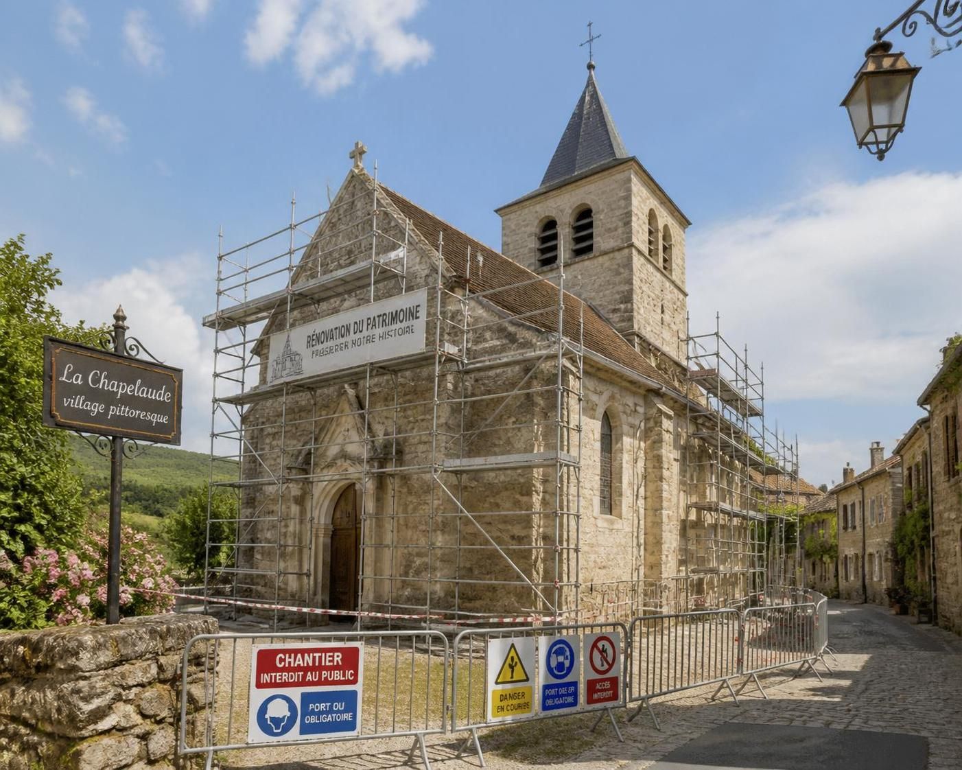 la chapelaude met en œuvre des travaux prioritaires pour sécuriser l’église et optimiser l’accueil des visiteurs, assurant ainsi la préservation du patrimoine et le confort de tous.