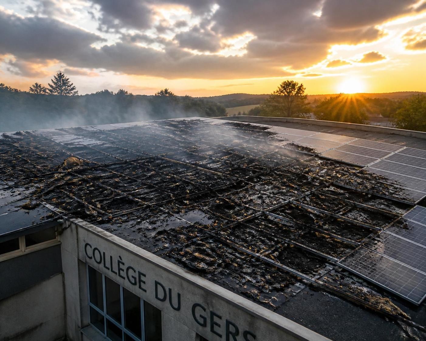 série d'incendies dans les collèges du gers : après la destruction de deux toitures, le département met en place des mesures d'urgence pour assurer la sécurité et prévenir de nouveaux sinistres.