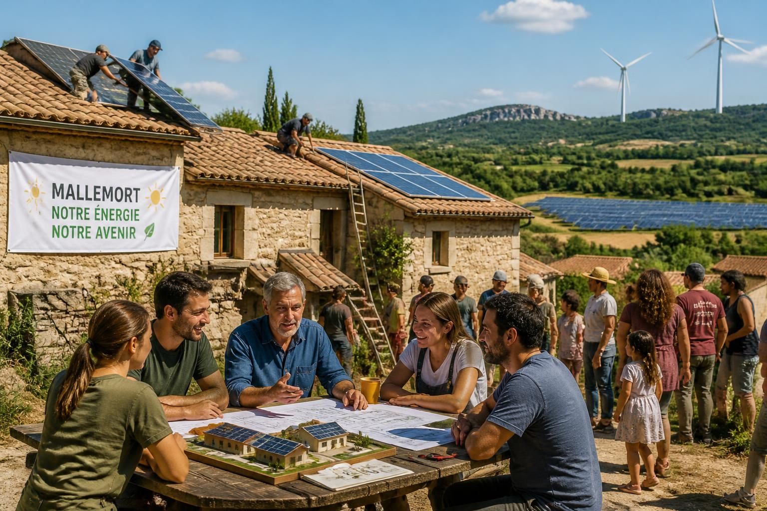 à mallemort, découvrez comment les habitants soutiennent l'énergie solaire locale en investissant dans des solutions durables pour un avenir écologique.
