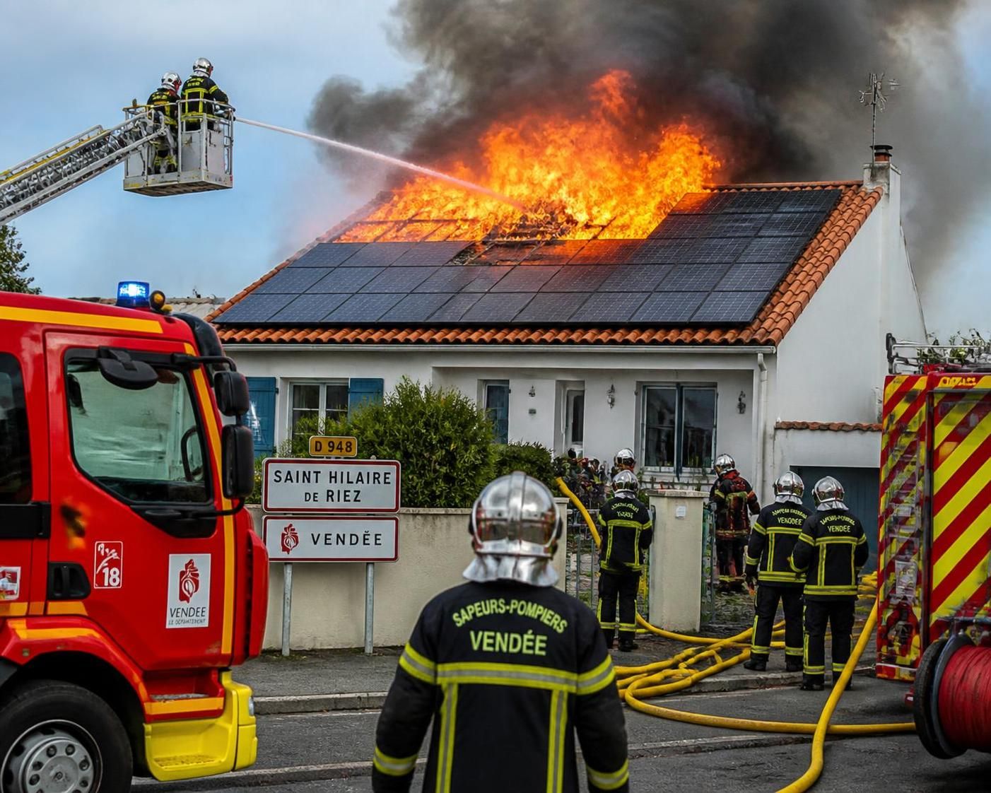 retour sur un incident rare : un incendie s'est déclaré sur un panneau solaire installé sur le toit d'une maison en vendée. découvrez les causes, les conséquences et les mesures de sécurité à connaître.