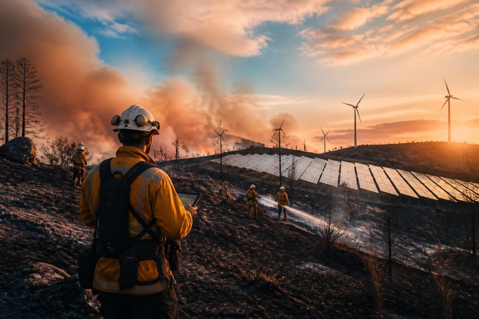 découvrez comment neoen fait face aux incendies et surmonte les défis, en déconstruisant les idées reçues pour un avenir énergétique durable.