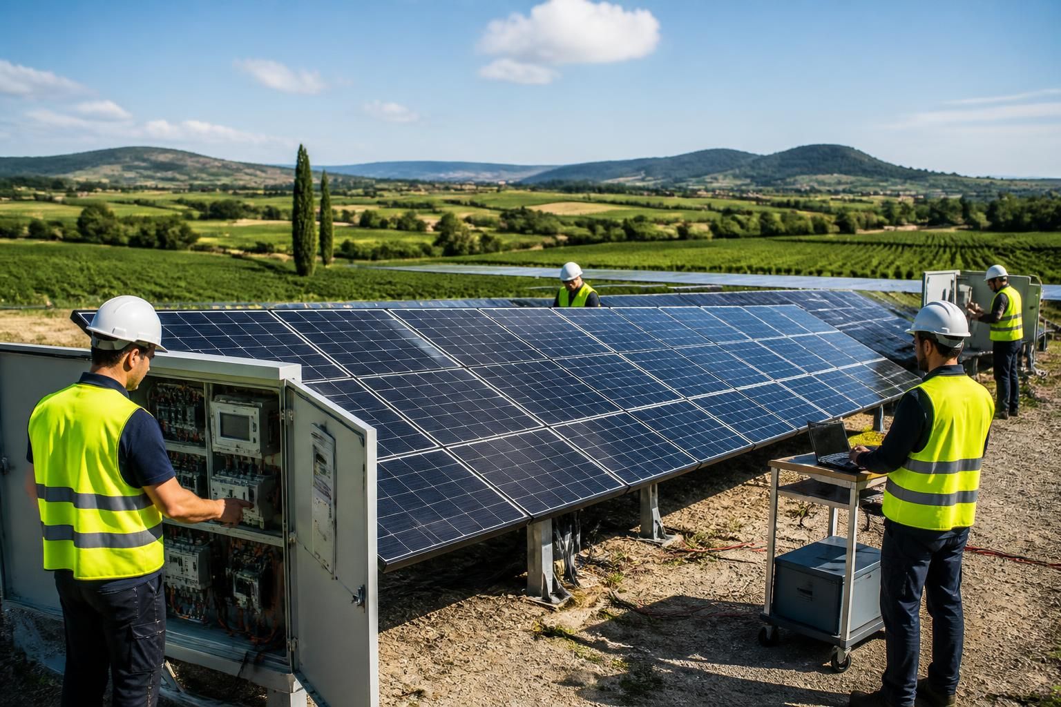 découvrez la mise en service du parc photovoltaïque innovant de sallèles-d’aude, une étape clé pour la transition énergétique et le développement durable en région.