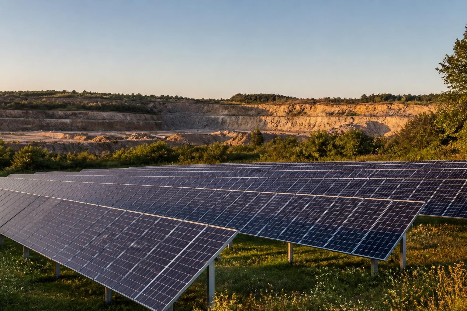 schœneck lance une enquête publique pour le projet d'installation d'une centrale photovoltaïque à la carrière simon, visant à promouvoir les énergies renouvelables locales.