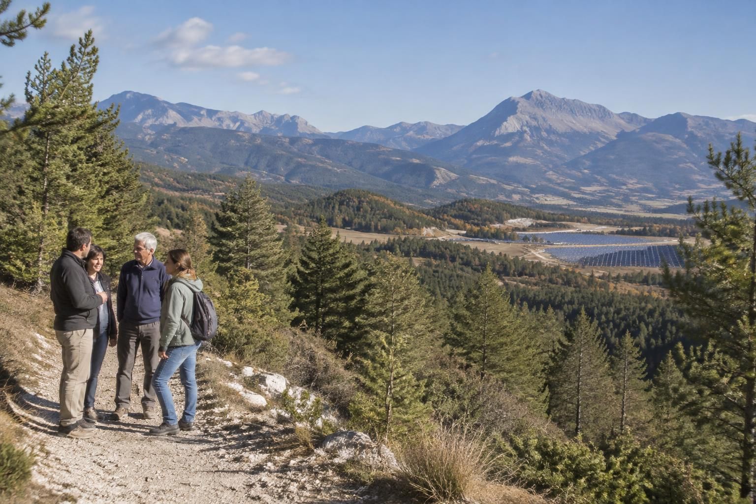 dans les alpes du sud, des collectifs citoyens vont à la rencontre du public pour sensibiliser aux enjeux locaux et encourager l’engagement.