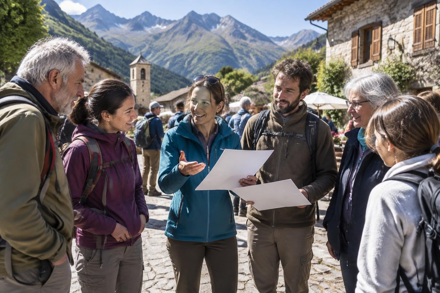 dans les alpes du sud, des collectifs citoyens vont à la rencontre du public pour informer et sensibiliser aux enjeux de leur territoire.
