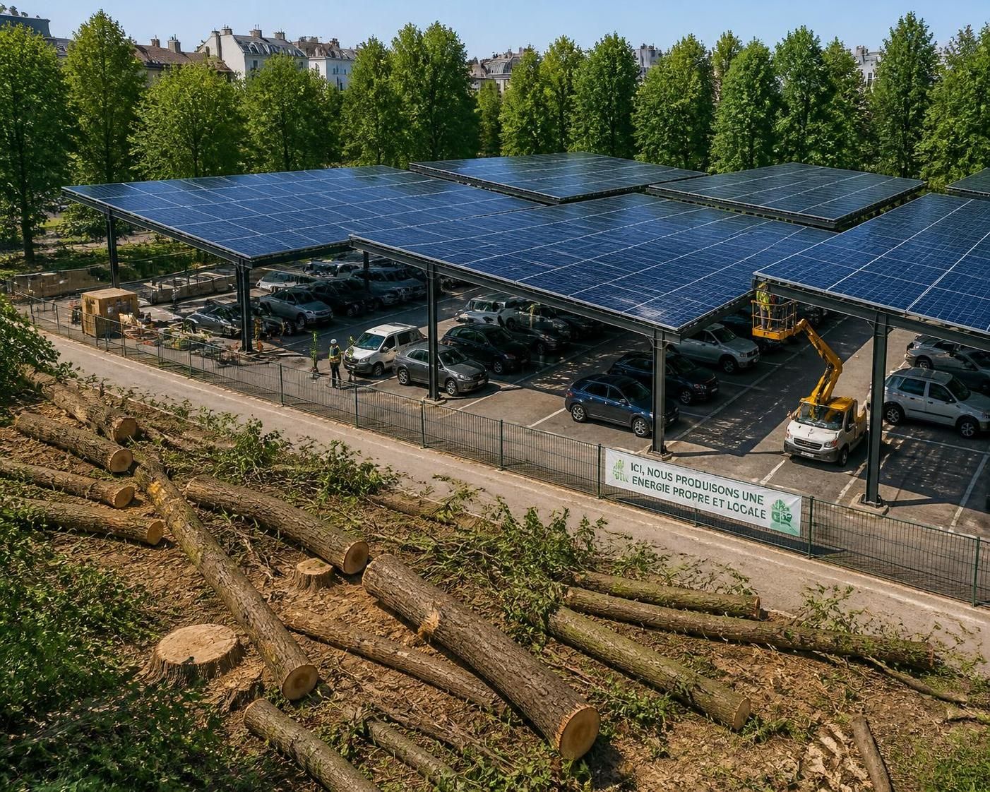 le chantier à la gare de paimpol suscite la controverse alors que l'entreprise reconnaît ne pas avoir suffisamment informé le public sur l'abattage des arbres, provoquant inquiétudes et débats locaux.