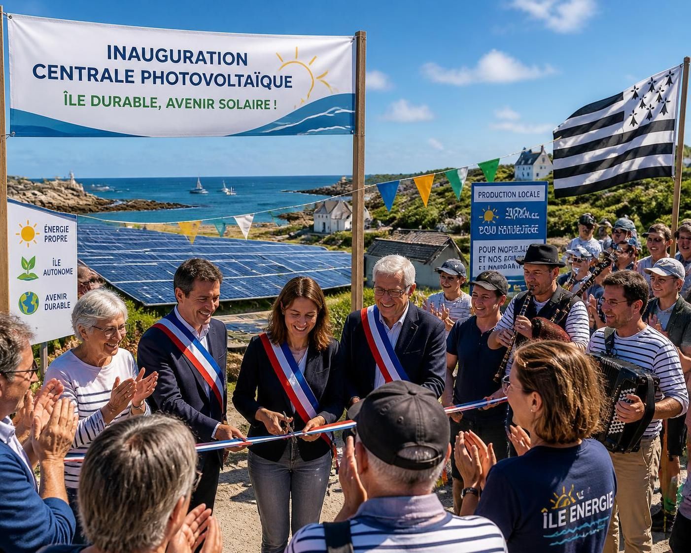 découvrez l'inauguration spectaculaire de la nouvelle centrale photovoltaïque insulaire, une avancée majeure pour l'énergie renouvelable et le développement durable sur l'île.