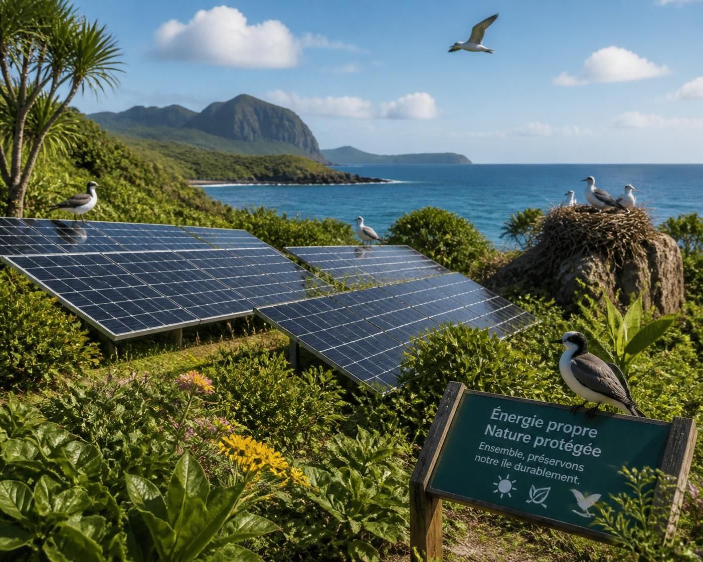 découvrez l'inauguration spectaculaire de la nouvelle centrale photovoltaïque insulaire, une avancée majeure pour l'énergie renouvelable sur l'île.