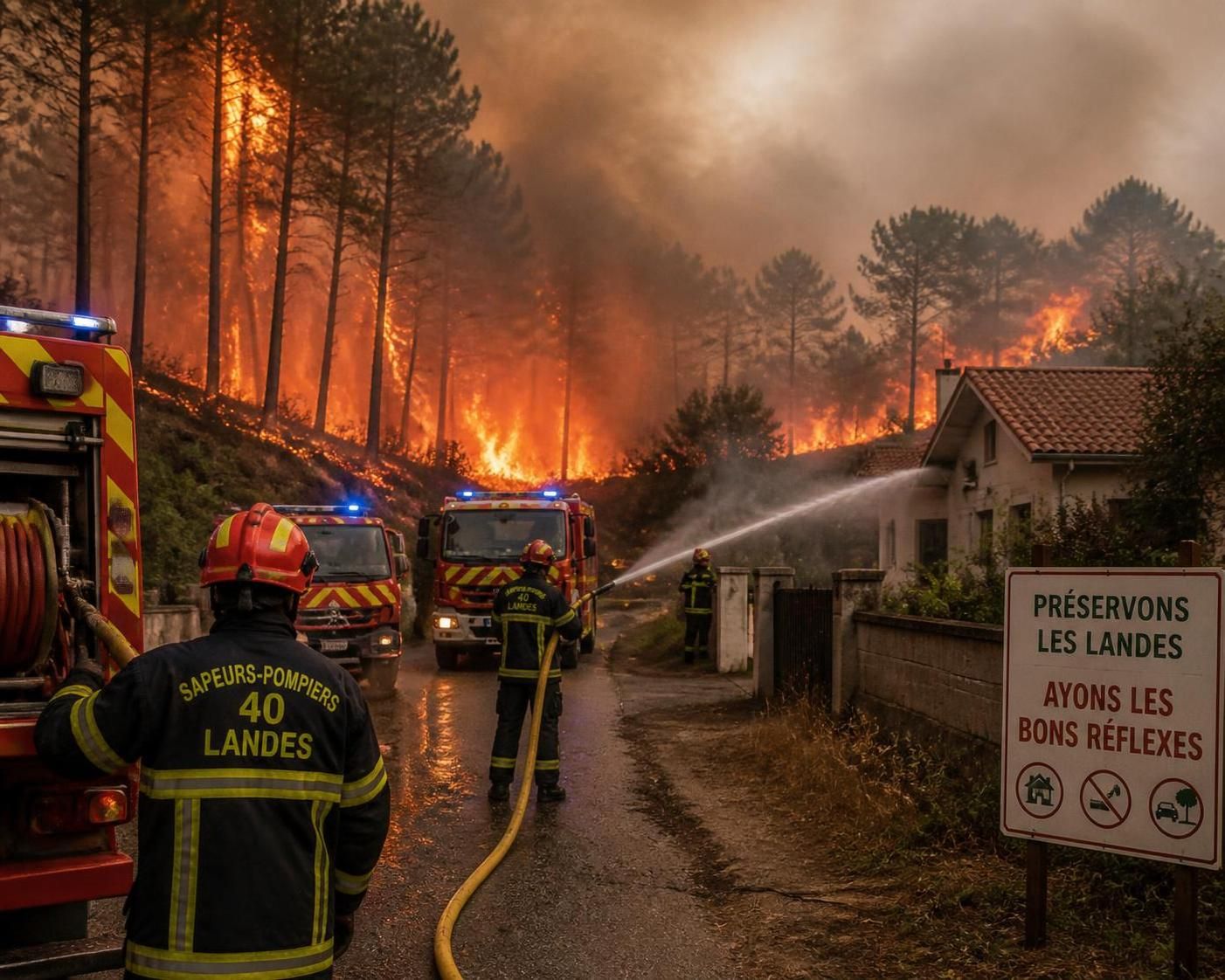 découvrez les dernières informations sur l'intervention de 150 pompiers dans les landes, avec suspension du trafic ferroviaire. suivez tous les détails essentiels de cet événement majeur.