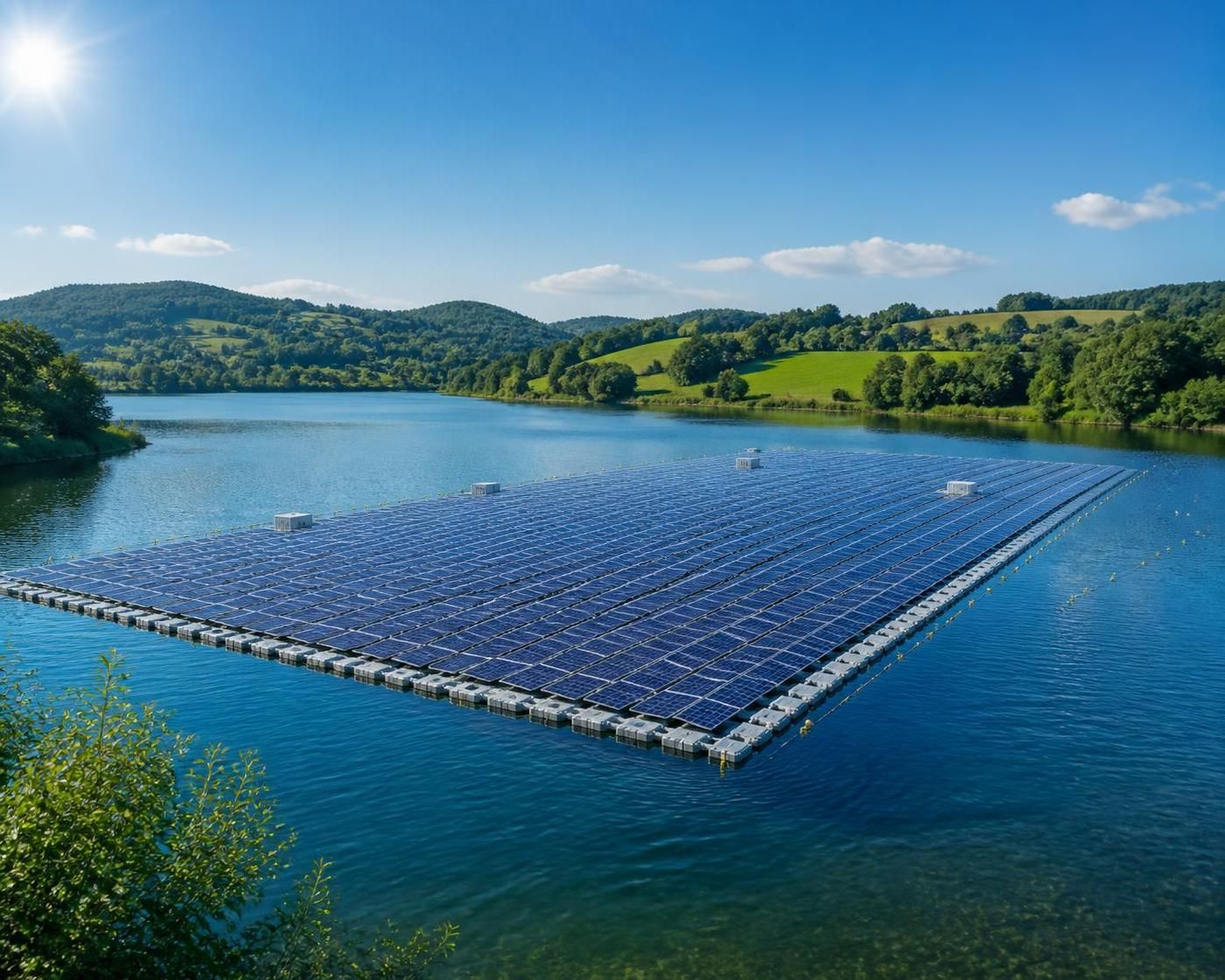 permis de construire obtenu pour une centrale photovoltaïque flottante innovante sur un lac à l’est de toulouse, une avancée majeure pour les énergies renouvelables en région occitanie.