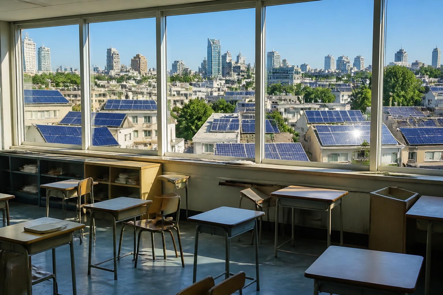 découvrez les enjeux croissants liés à la hausse du photovoltaïque et la baisse des effectifs scolaires, un défi majeur pour les collectivités et les décideurs.