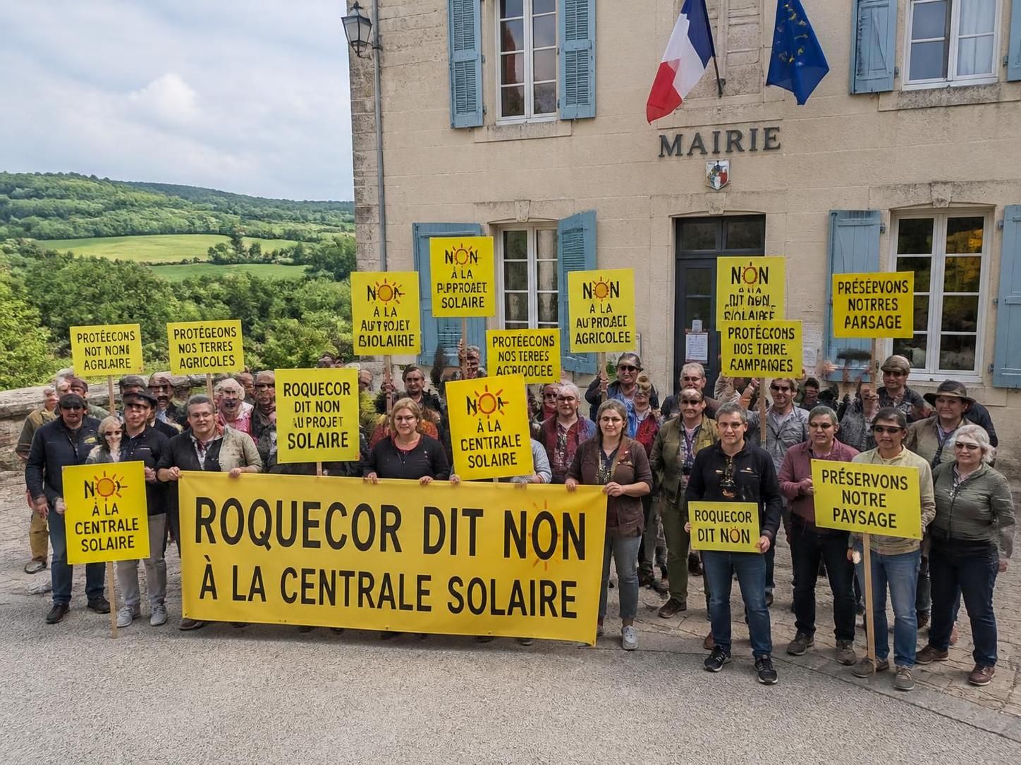découvrez les enjeux du projet photovoltaïque de peyralade à roquecor, confronté à une forte opposition locale et environnementale.