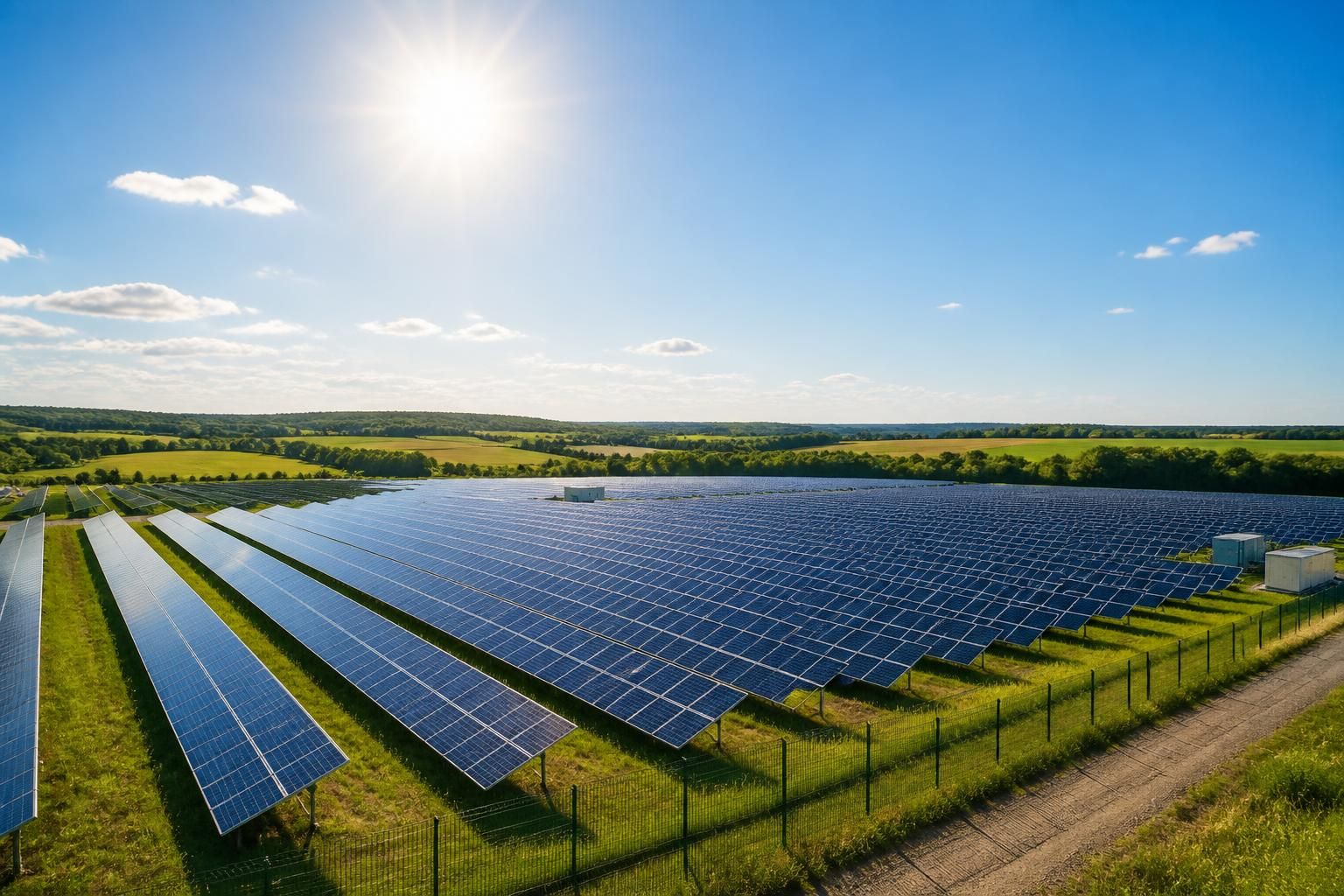 découvrez la nouvelle centrale solaire photovoltaïque de plus de six hectares en plein développement à menneville, une avancée majeure pour l'énergie renouvelable locale.