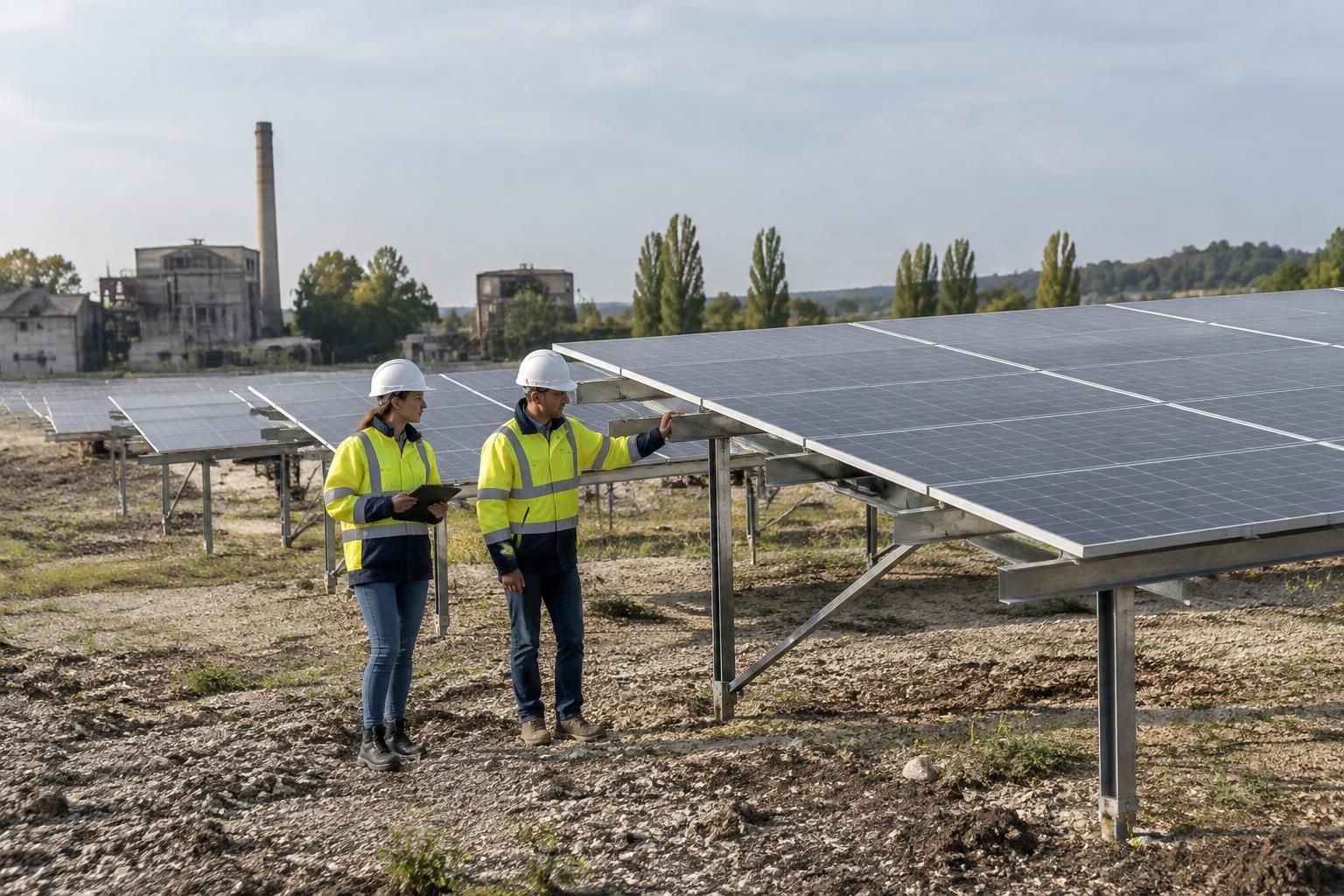 à bressuire, l’ancienne friche industrielle heuliez pourrait être transformée en centrale solaire. découvrez les contours de ce projet.