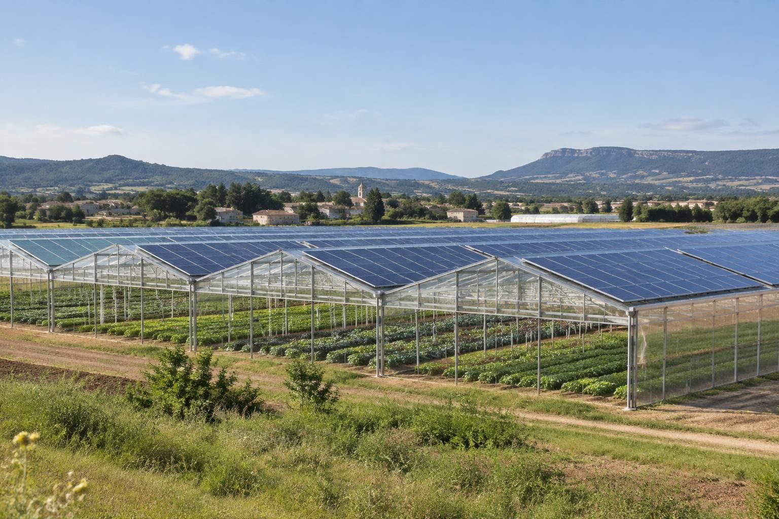 à génissieux, un projet de serres photovoltaïques sur 5 hectares suscite des interrogations et des inquiétudes chez les habitants.