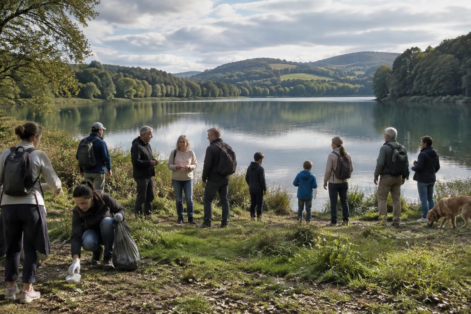 au lac du dagour, les habitants poursuivent leur mobilisation pour préserver le site et sensibiliser à la protection de son environnement.