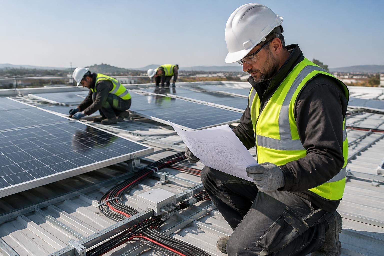 rejoignez le secteur solaire comme électricien photovoltaïque en grand déplacement. cdi à toulouse (31) : participez à la transition énergétique.