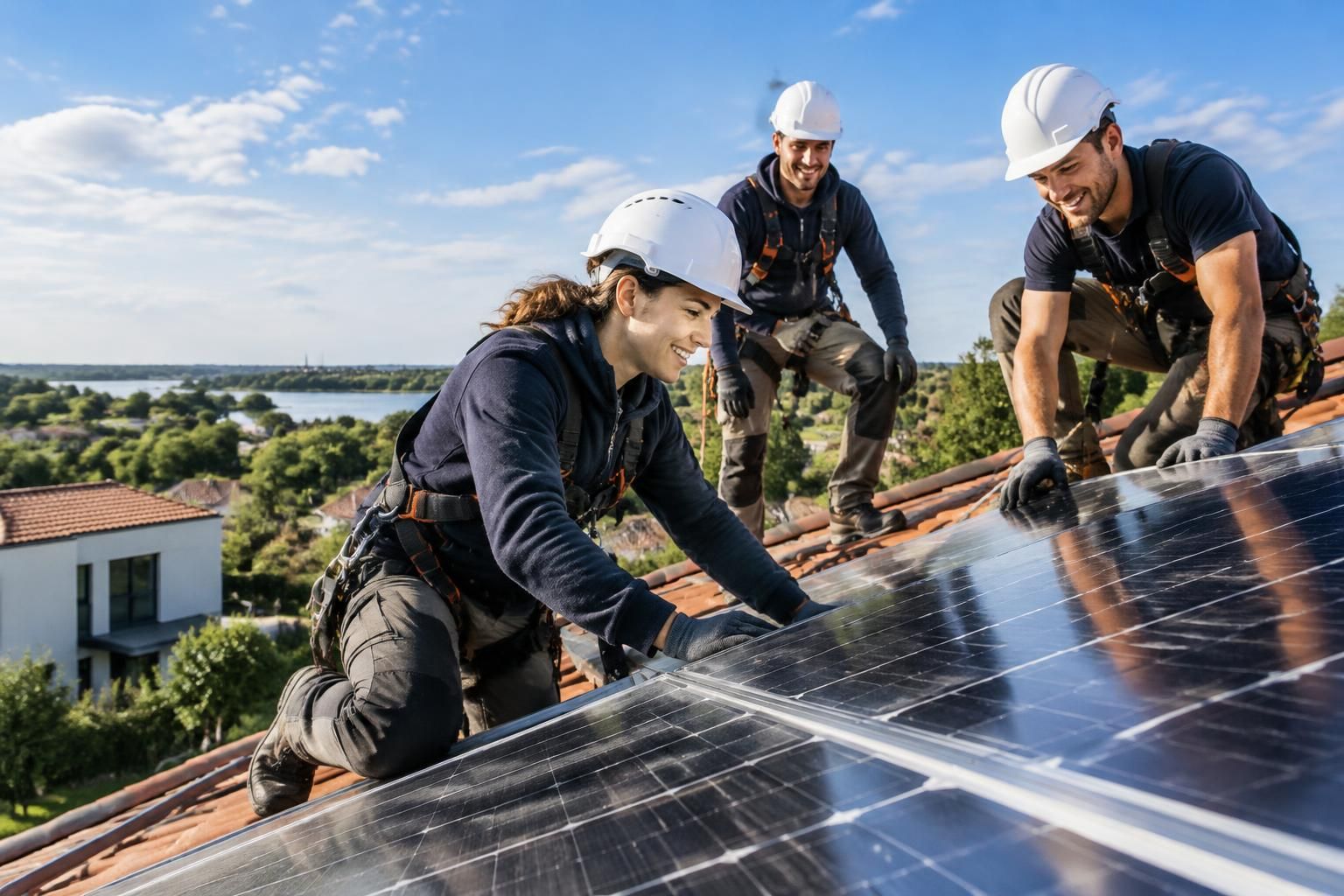 rejoignez une équipe solaire à saint-philbert-de-grand-lieu (44) comme poseur de panneaux photovoltaïques (h/f) et participez à la transition énergétique.
