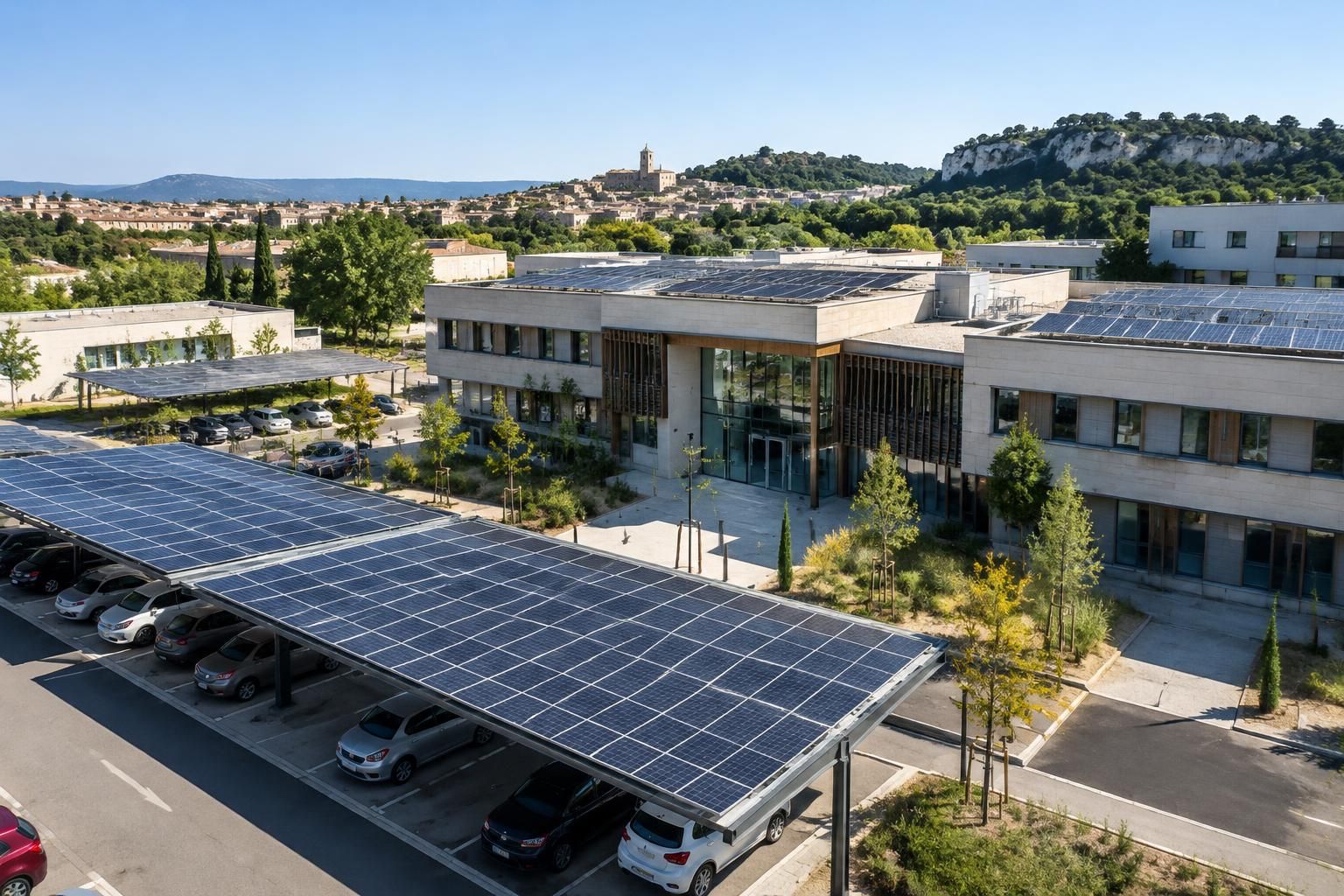 dans le vaucluse, près de 1 300 m² de panneaux photovoltaïques ont été inaugurés dans un centre départemental, renforçant sa production d’énergie solaire.