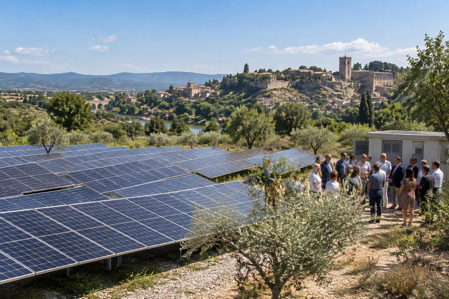 villeneuve-lez-avignon inaugure un parc solaire qui produira de l’électricité pour 1 308 habitants, marquant une nouvelle étape dans la transition énergétique locale.